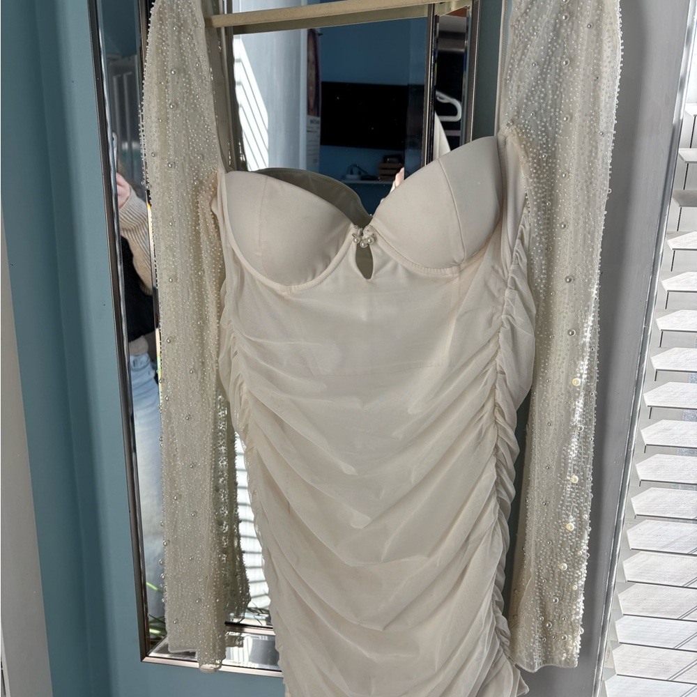Oh Polly white dress